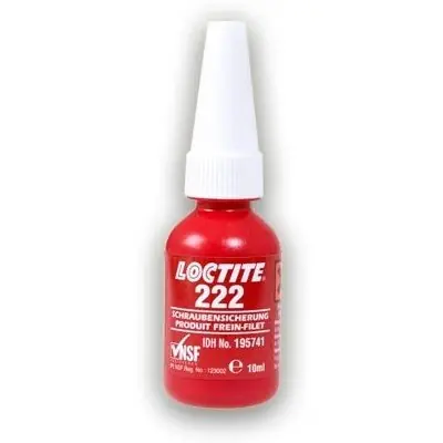 Přímo Od Výrobce LOCTITE 222/10ml Zajišťovaní šroubů,nízká pevnost LOCTITE